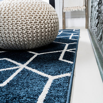 Tumbling Blocks Modern Geometric Area Rug 2